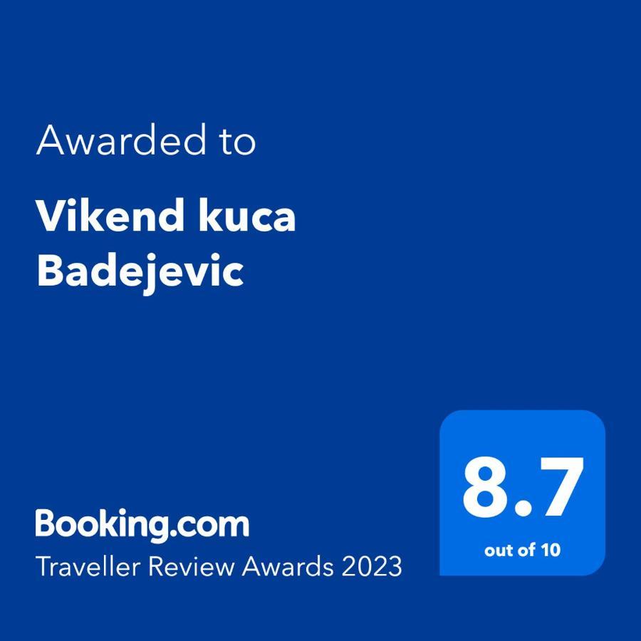 Vila Etno Kuca Badejevic Plavna Exteriér fotografie